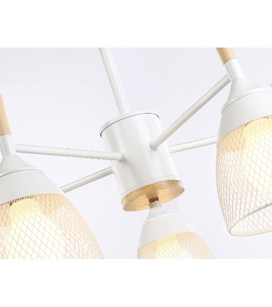 Светильник Ambrella light TR8012/5 WH белый E27*5 max 40W D600*385