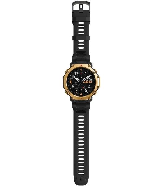 Умные часы Amazfit T-Rex 3 Pro A2549, 1.32" AMOLED, Wi-Fi, Bluetooth, 10ATM, золотистый / черный