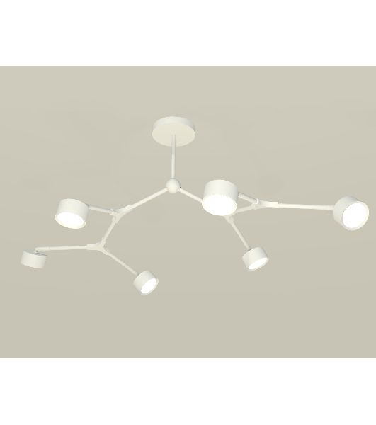 Светильник Ambrella light XB9055150/6 SWH белый песок GX53 (C9055, N8112)