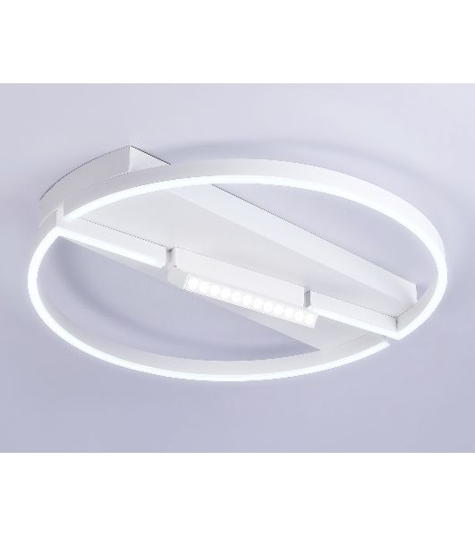 Светильник Ambrella light FL51459/1+1 WH белый 72W 3000K-6400K+4200K D600*110 (ПДУ РАДИО 2.4G)