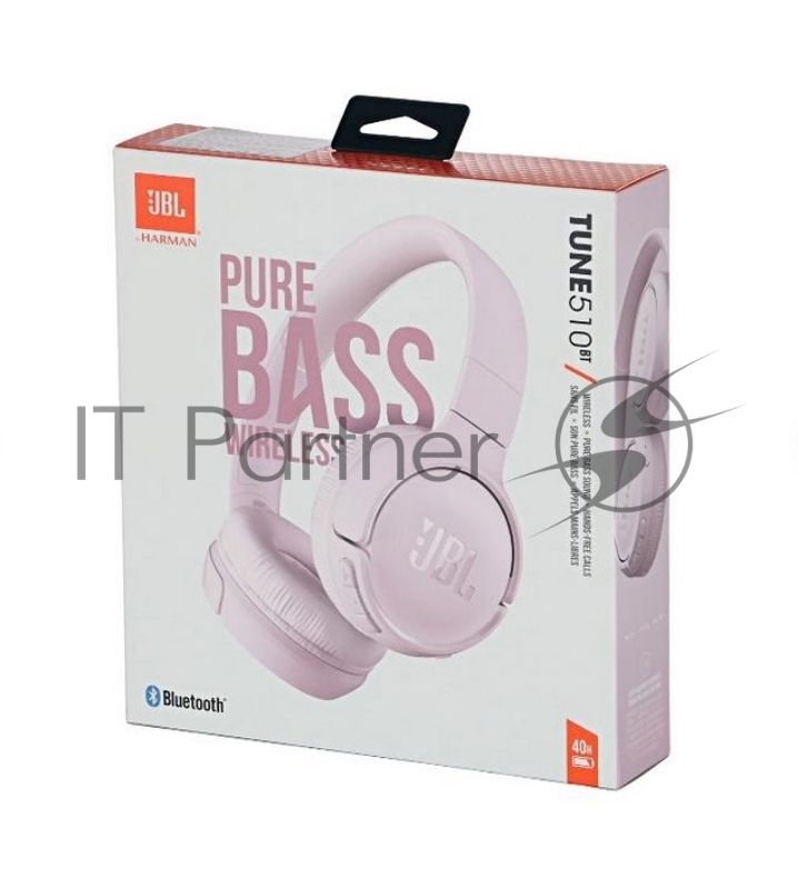 Наушники JBL JBLT500PIK розовый