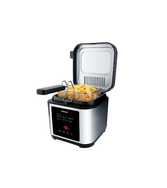 Фритюрница-фондю Steba DF 150 F серебристый/чёрный, 1200 Вт, 2.5 л, 0.8 кг, таймер