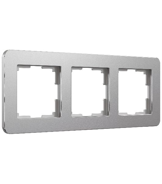 Рамка на 3 поста Platinum (алюминий) W0032606