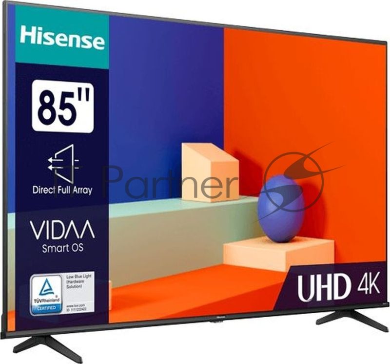 Телевизор Hisense 85" 85A6K черный LED UHD 60Hz Smart