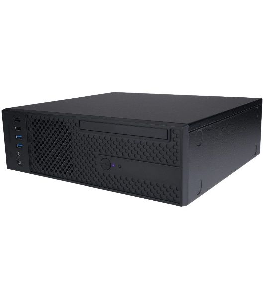 Компьютерный корпус Slim Desktop INWIN CJ708BL IP-S265AU7-2 80plus Bronze, U3*2+U2*2+A(HD)+TYPE 3.1C + FAN 80*15мм + intrusion switch INWIN Slim Case