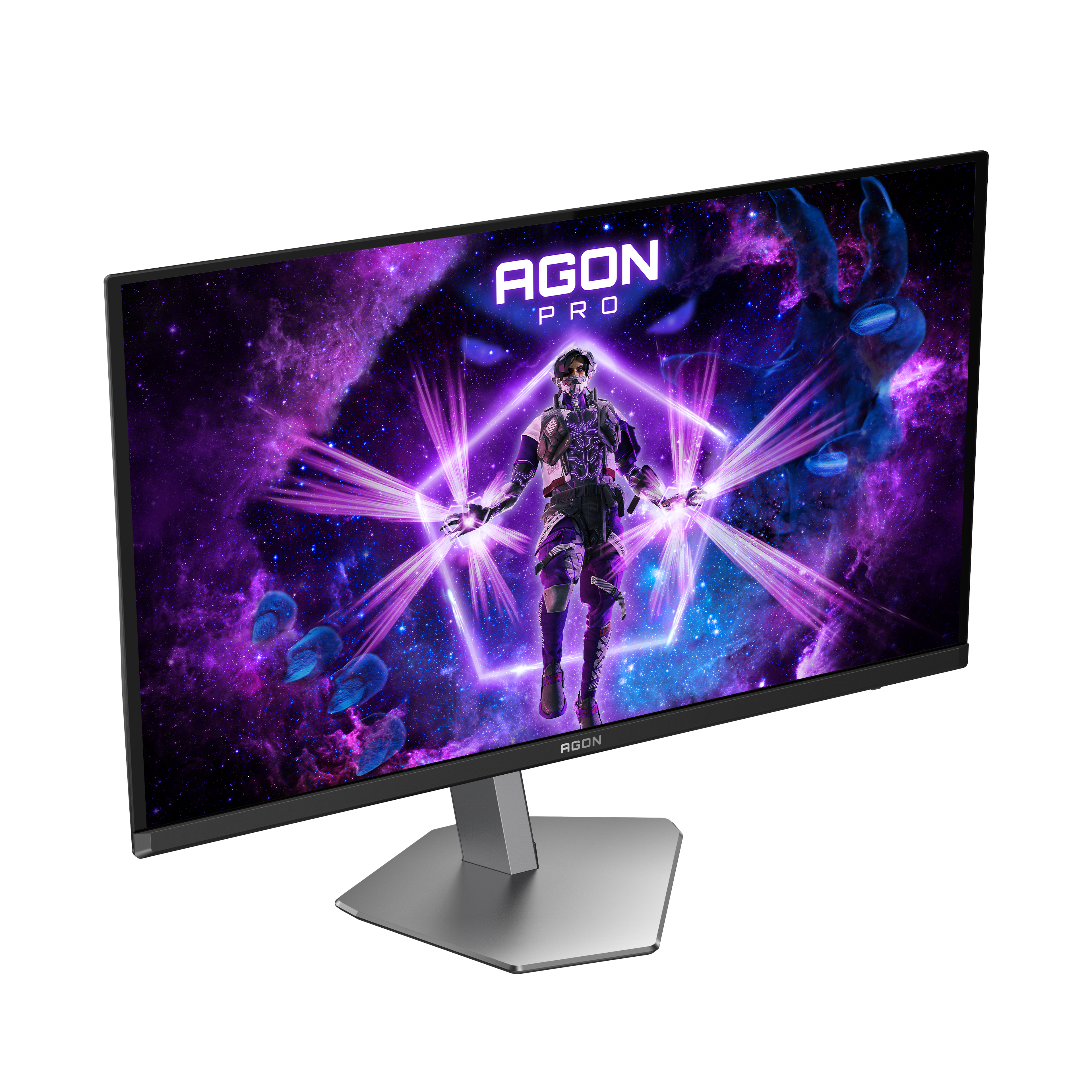 Монитор 26.5" AOC AGON AG276QKD2 QD-OLED 2560x1440, 500 Гц, 0.03 мс, 16:9, 1000 кд/м² (пиковая), DisplayHDR True Black 500, 2×HDMI 2.1, DP 2.1, USB Hub (2×USB-A 3.2 Gen1), 3.5 Jack, динамики (2×5 Вт), Adaptive-Sync, антибликовое покрытие, черно-серый