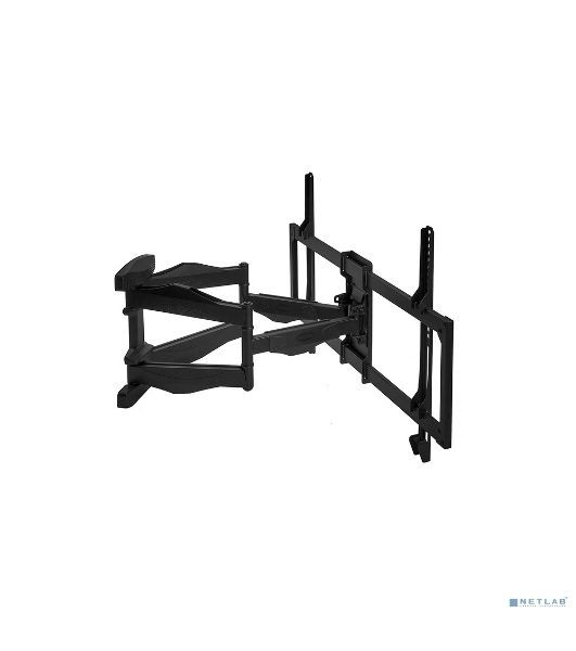 Кронштейн для телевизора Kromax ATLANTIS-35 new черный 22"-65" макс.50кг настенный поворотно-выдвижной и наклонный