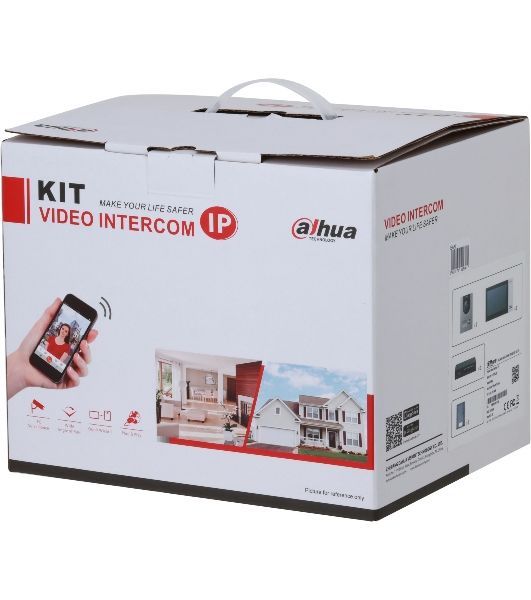 Комплект домофона Dahua DHI-KTP01L(S) черный