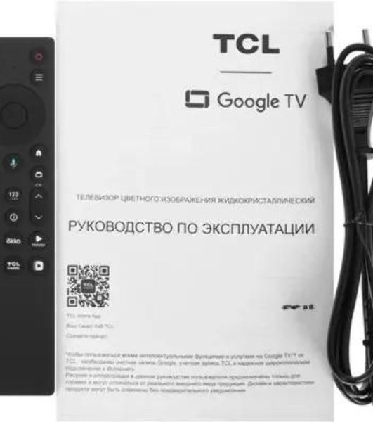 Телевизор QLED TCL 85" 85P8L Premium черный 4K Ultra HD 144Hz Smart TV