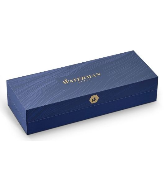Ручка шариковая Waterman Expert 3 (CWS0952000) Stainless Steel GT M, синие чернила, подарочная коробка