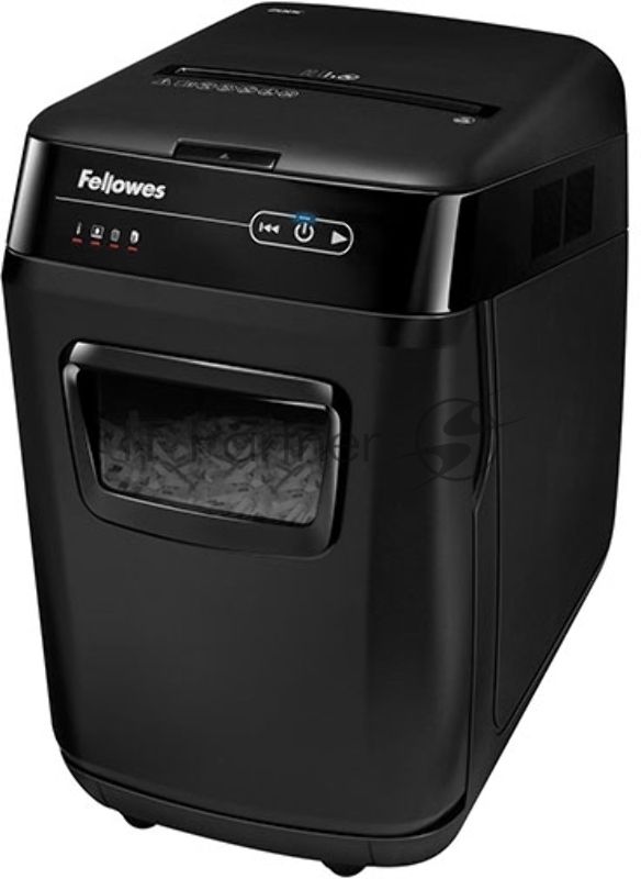 Шредер Fellowes AutoMax 200C (секр.P-4)/фрагменты/200лист./32лтр./пл.карты