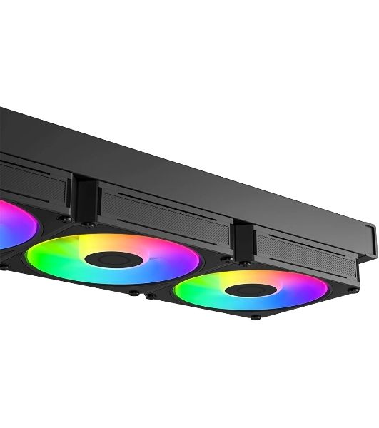 Система водяного охлаждения ID-Cooling SL360 V2 ARGB черный, алюминий/медь, 2500 об/мин, 31 дБ, 4 pin, 350 Вт