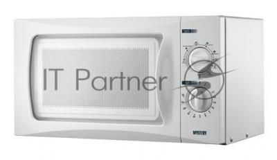 Микроволновая печь Mystery MMW-2009G белый, 20 л, 700 Вт, переключатели - поворотный механизм