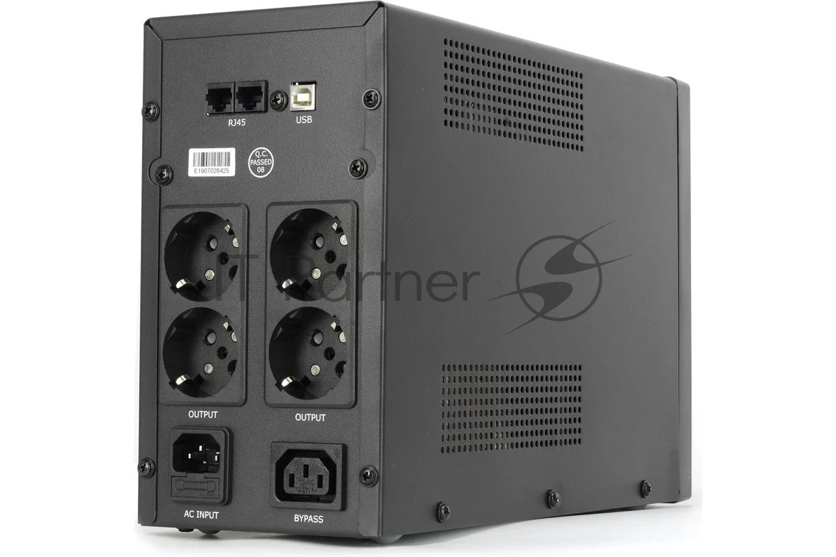 Источник бесперебойного питания Crown CMU-SP2000EURO/2000 ВА/1200 Вт/1 х IEC 320 C13 (компьютерная), 4 х CEE 7 (евророзетка)