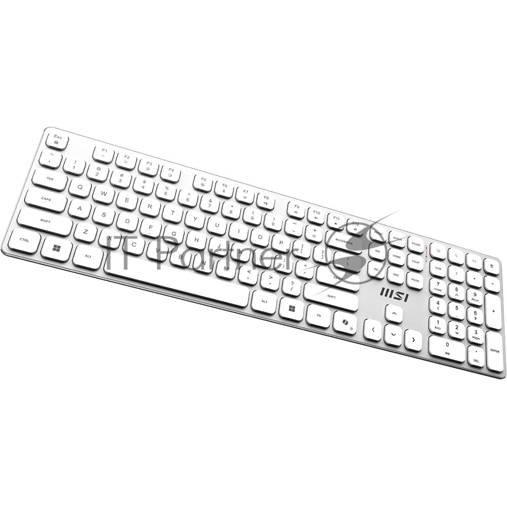 Комплект клавиатура и мышь MSI FORGE K210 W COMBO WHITE RU