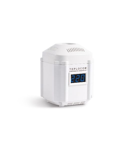 Стабилизатор напряжения TEPLOCOM ST – 222/500-И индикация Бастион 557