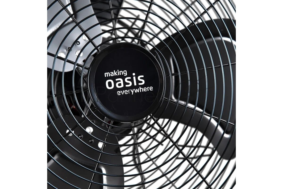 Вентилятор OASIS VN-110B чёрный, напольный, 110 Вт, 3 скорости, 53 см