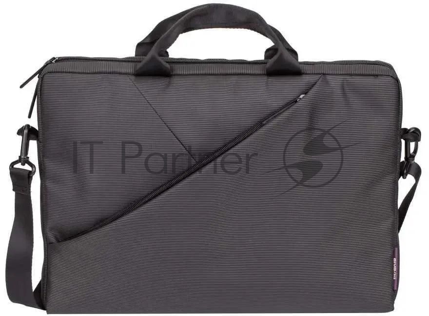 Сумка для ноутбука 15.6" Riva 8730 серый