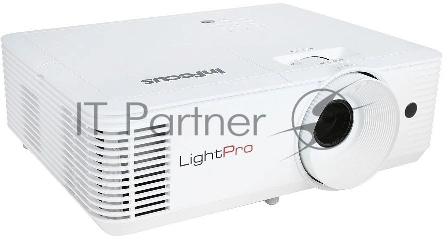 Проектор InFocus IN114.AA DLP, 4000 lm, XGA, 30 000:1, 1.94~2.16:1, HDMI 1.4, VGA in, S-Video, 3.5mm in/out, USB-A, лампа 15 000ч.(ECO mode), 3W, 27дБ, 2,9 кг, БЕЛЫЙ