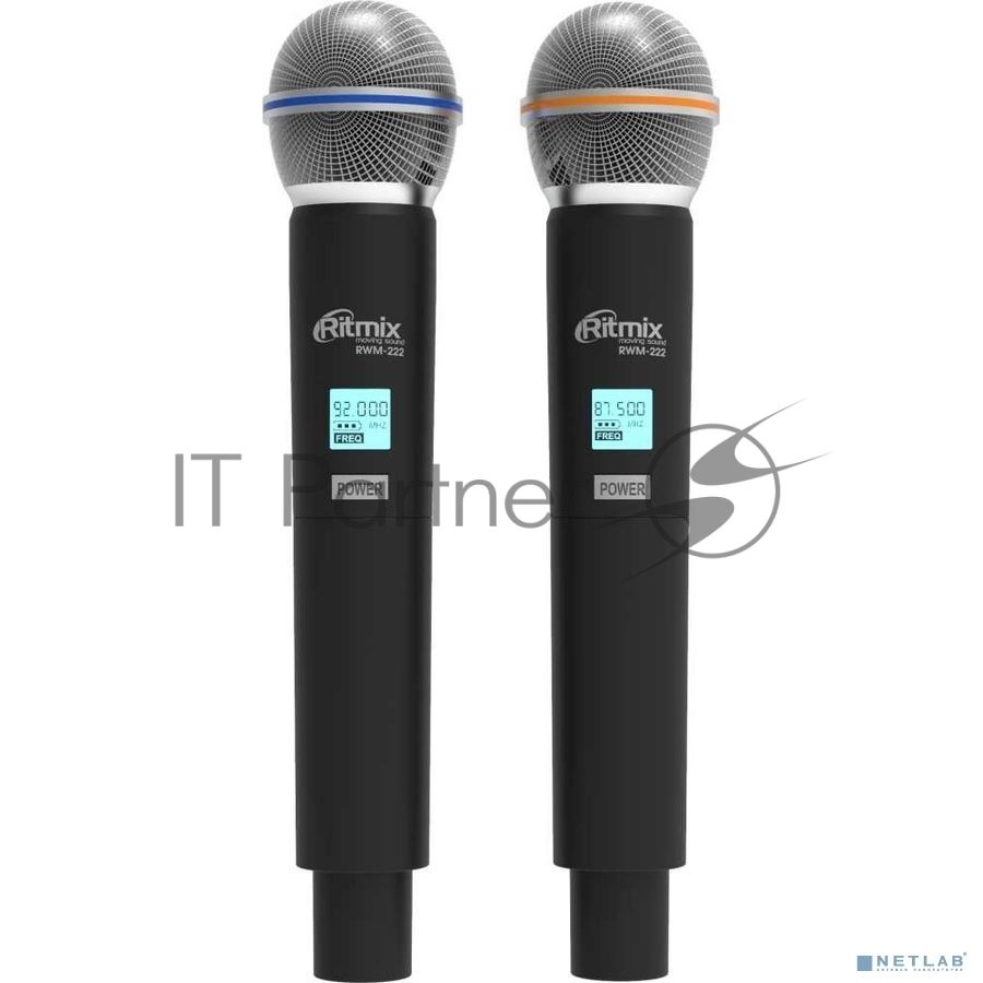 Микрофон Ritmix RWM-222 черный