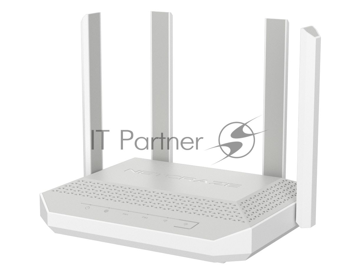 Мультигигабитный интернет-центр Netcraze Ultra (NC-1812) с Mesh Wi-Fi 7 BE7200, Smart-коммутатором 1×10G, 1×2.5G и 4×1G, многофункциональными портами USB 3.2 и 2.0