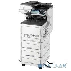 МФУ OKI MC853dnv, цветной светодиодный принтер/сканер/копир/факс, A3, 23 (13 A3) стр/мин, 1200x600 dpi, 1260 Мб, 250 Гб HDD, ADF, дуплекс, подача: 1605 лист., вывод: 450 лист., Post Script, Ethernet, USB, цветной ЖК-дисплей (max 60000 стр/мес, рек. 8000 с