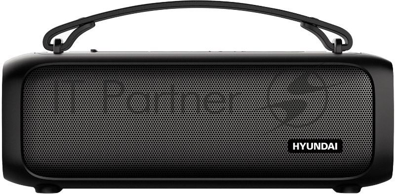 Колонка портативная Hyundai H-PS1020 черный 16W 2.0 BT 10м 1500mAh