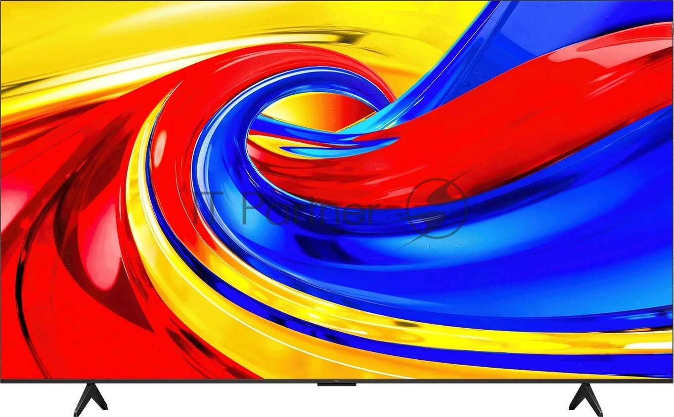 Телевизор TCL 75" 75P7L черный QLED UHD 60Hz Smart TV Google TV 2GB/16GB