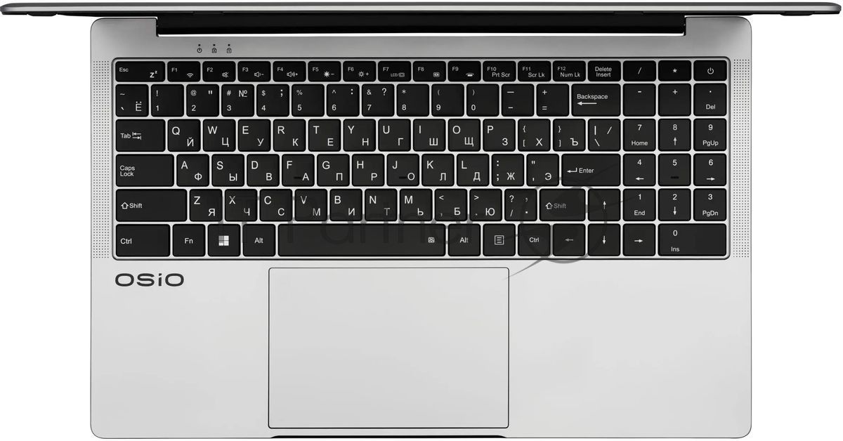 Ноутбук Osio FocusLine F150i-019 Core i5 1235U 8Gb SSD 512Gb Intel Iris Xe graphics 15.6" IPS FHD (1920x1080) Windows 11 Home grey WiFi BT Cam 6000mAh
