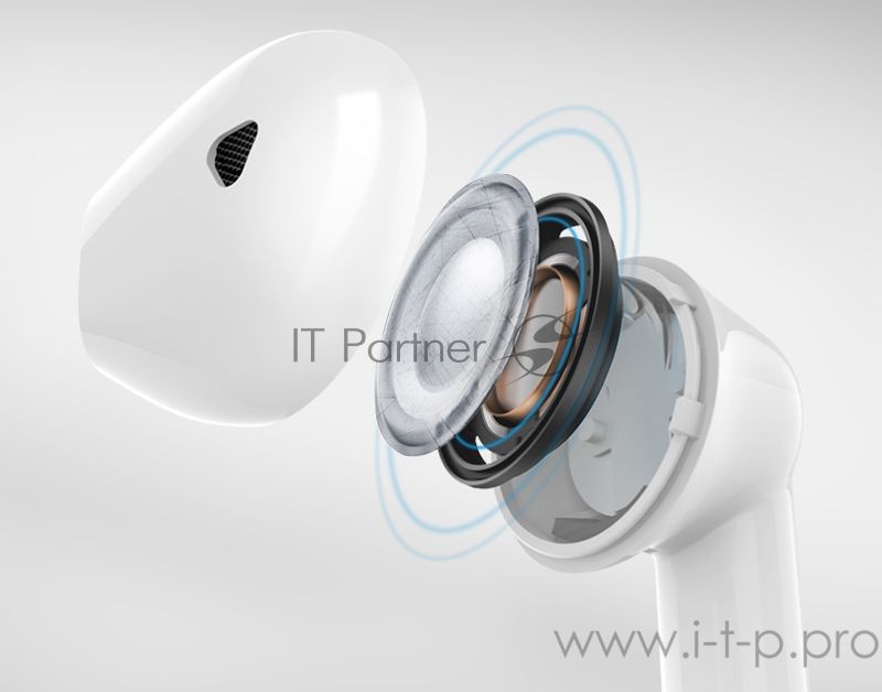 Наушники SoundPEATS TWS TrueAir QCC3020 Bluetooth 5.0 600мАч d14.2мм IPX5 белый