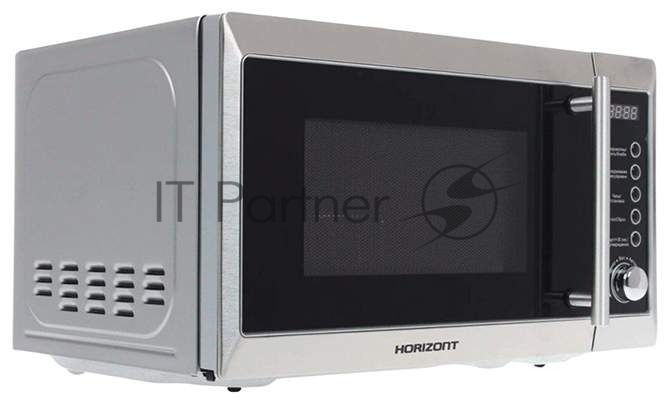 Микроволновая печь Horizont 20MW800-1479BFS объемом 20 литров  с режимом работы «Гриль» и электронным типом управления