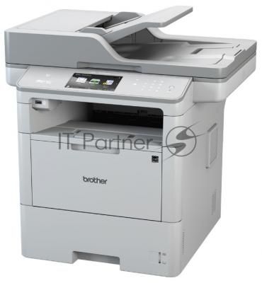 МФУ лазерное Brother MFC-L6900DW, лазерный принтер/сканер/копир/факс A4, 50 стр/мин, 1200x1200 dpi, 1024 Мб, дуплекс, ADF80, подача: 570 лист., вывод: 150 лист., Post Script, Ethernet, USB, Wi-Fi, цв. ЖК-дисплей (старт.к-ж 12000 стр) МФУ лазерное Brother MFC-L6900DW, лазерный принтер/сканер/копир/факс A4, 50 стр/мин, 1200x1200 dpi, 1024 Мб, дуплекс, ADF80, подача: 570 лист., вывод: 150 лист., Post Script, Ethernet, USB, Wi-Fi, цв. ЖК-дисплей (старт.к-ж 12000 стр)