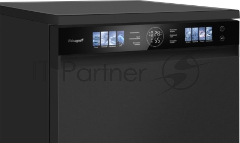 Посудомоечная машина Weissgauff DW 996 Touch Inverter Dual Fan Dry, черный, 60 см, 15 компл., 47 дБ, класс A+++
