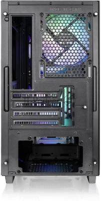 Корпус Thermaltake Versa H16 TG ARGB черный без БП mATX 11x120mm 7x140mm 2xUSB3.0 audio bott PSU Корпус Thermaltake Versa H16 TG ARGB черный без БП mATX 11x120mm 7x140mm 2xUSB3.0 audio bott PSU