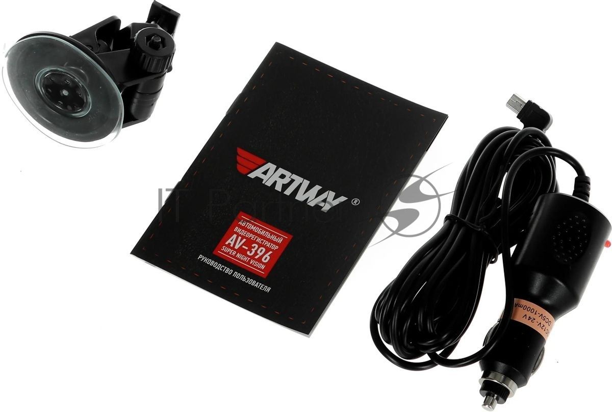 Видеорегистратор Artway AV-396 Super Night Vision, 1920x1080, 3", G-сенсор, датчик движения