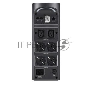Источник бесперебойного питания APC Back-UPS Pro for Gaming, 2200VA/1320W, 230V, 4xSchuko and 2xIEC C13 outlets, RGb Lights, Data/DSL protrct, 2x Type A and 1x Type C USB, Midnight черный, 1 year warranty