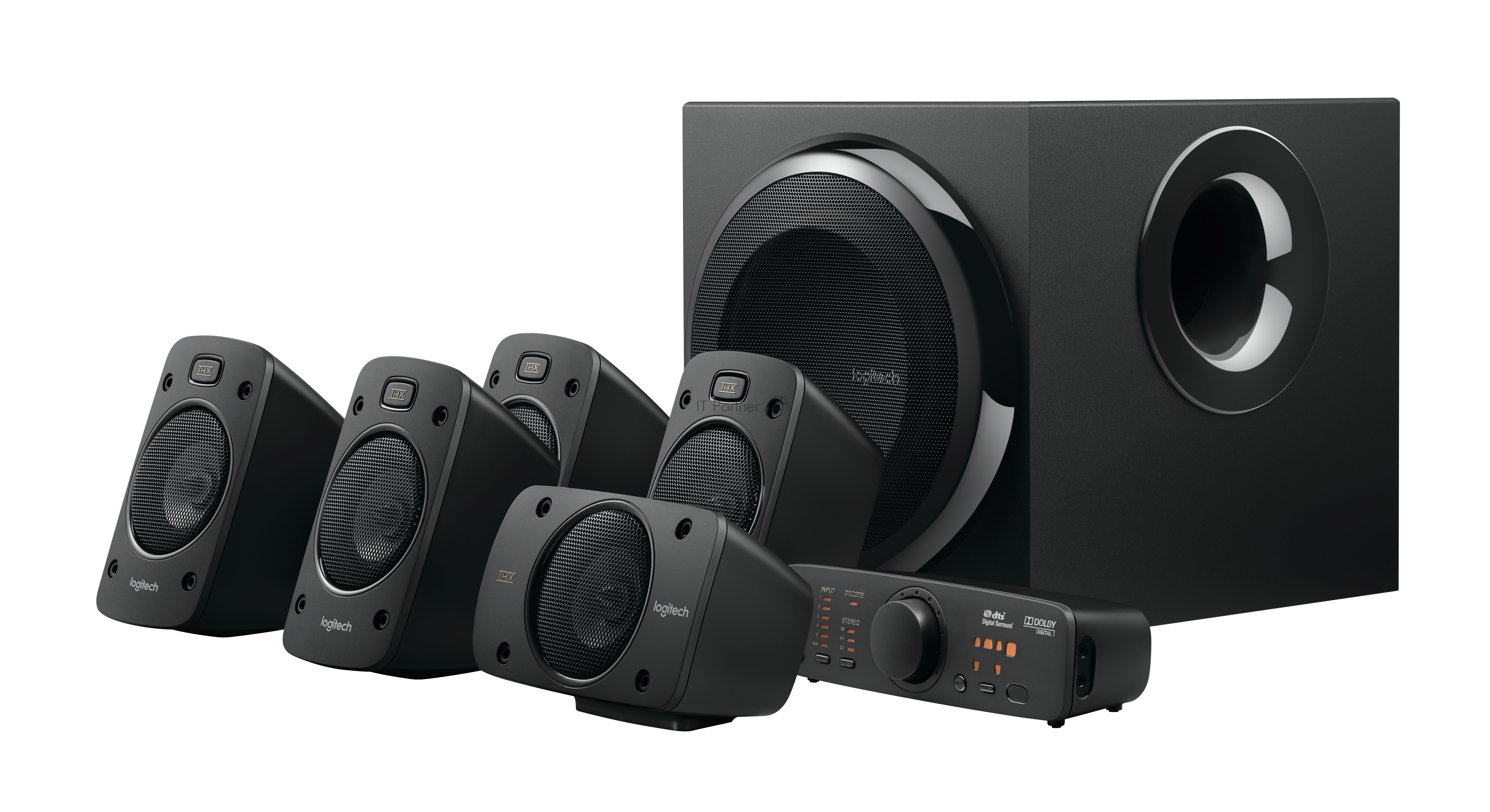 Колонки Logitech Z906 5.1 черный 500Вт