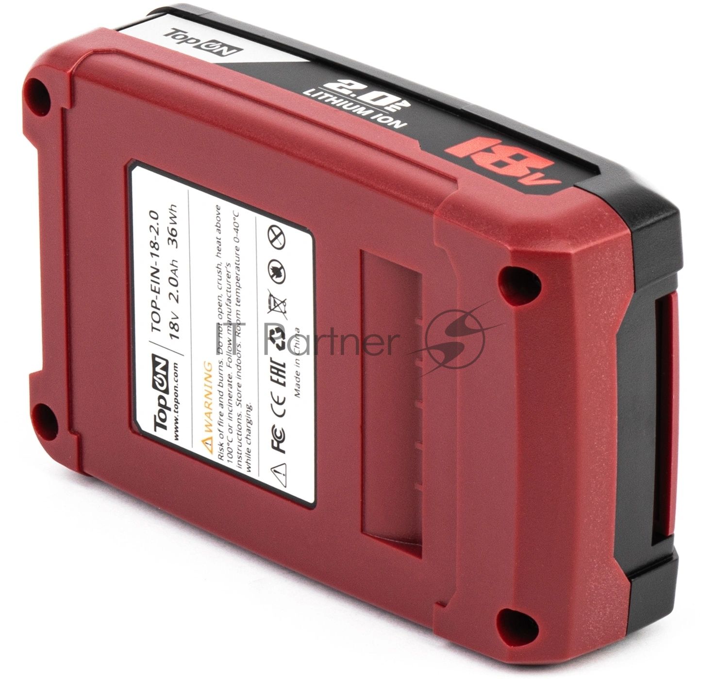 Батарея аккумуляторная TopON TOP-EIN-18-2.0 18В 2Ач Li-Ion (103489)
