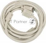 Кабель-удлинитель SVGA Ningbo CAB015S-5m VGA HD15 (m)/VGA HD15 (f) 5м феррит.кольца