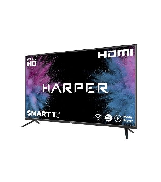 Телевизор Harper 40" 40F660TS черный LED FHD 60Hz Android TV