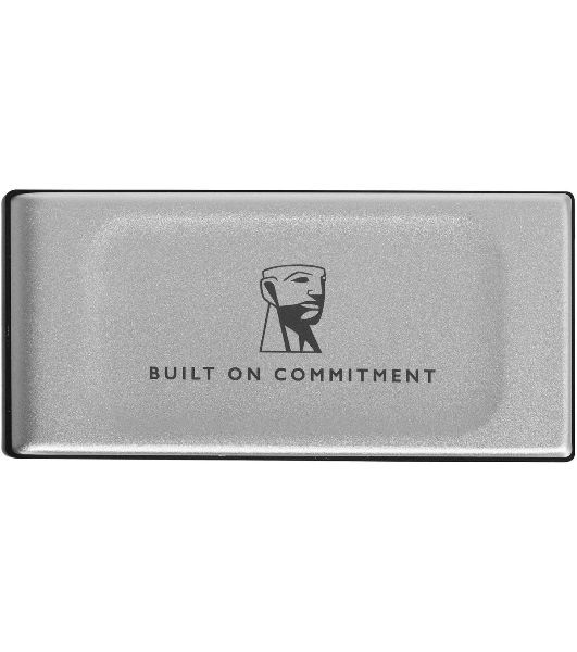 Внешний SSD Kingston XS2000, 4TB, USB 3.2 Gen 2x2 Type-C, R/W 2000/2000, серебристый