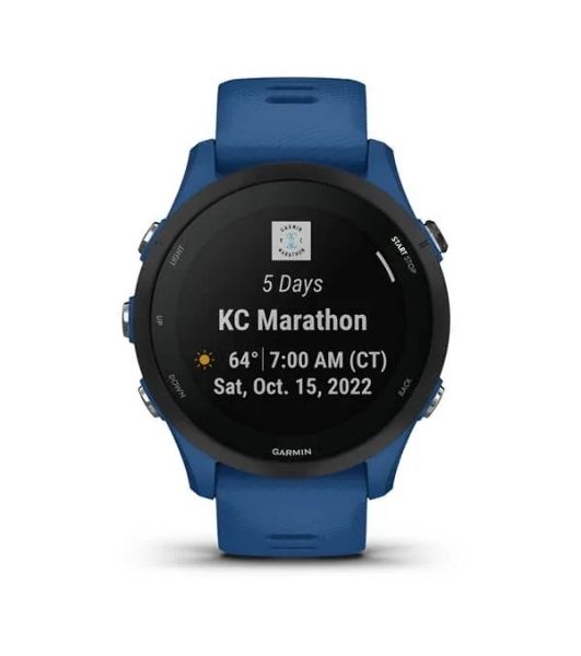 Умные часы Garmin Forerunner 255 1.3" MIP, Bluetooth, 5ATM, синий