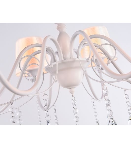 Светильник Ambrella light TR4605/8 WH белый E27/8 max 40W D770*910