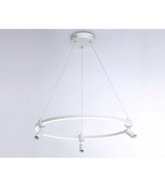 Светильник Ambrella light FL5292/1+3 WH белый 54W 3000K/4200K/6400K+4200K D600*1200 (ПДУ ИК)