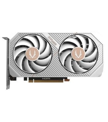 Видеокарта Zotac GAMING GeForce RTX 5050 TWIN EDGE OC WHITE ED, NVIDIA RTX 5050, 8 ГБ GDDR6, 128 бит, PCI-e 5.0, 1xHDMI, 3xDP, 2602 МГц