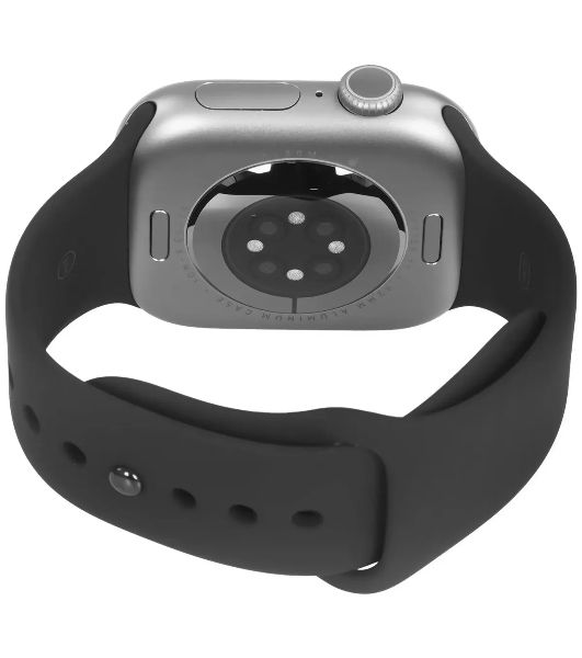 Смарт-часы Apple Watch Series 11 A3331 42 mm, 1.77", OLED, Wi-Fi/NFC/Bluetooth, IP6X, серый космос/черный