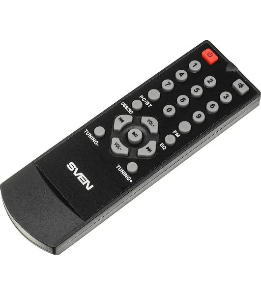 Колонки SVEN AC MS -304, черный Акустическая система, беспроводная передача сигнала по Bluetooth, суммарная мощность (RMS), Вт - 40, выходная мощность (RMS), Вт - сабвуфер: 20, сателлиты: 20 (2 х10), частотный диапазон, Гц - сабвуфер: 40 – 150, сателлиты: