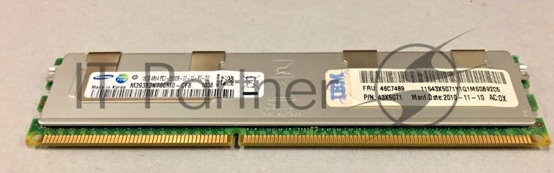 Оперативная память Lenovo Express, DDR3, 16GB (1x16 GB), 1066 MHz, CL7, ECC, RDIMM, радиатор, серебристый