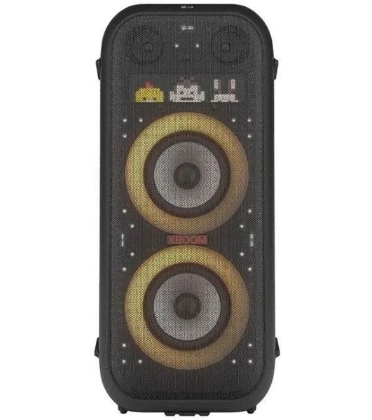 Минисистема LG XBOOM XL9T черный/красный 1000Вт USB BT
