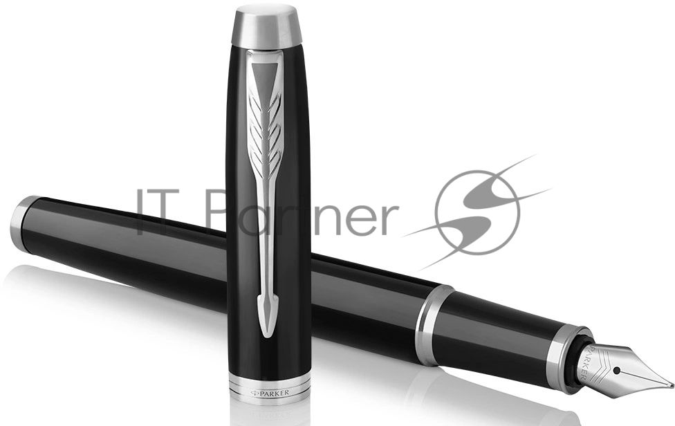 Ручка перьевая Parker IM Core F321 (CW1931644) Black CT, F, сталь нержавеющая, подарочная коробка